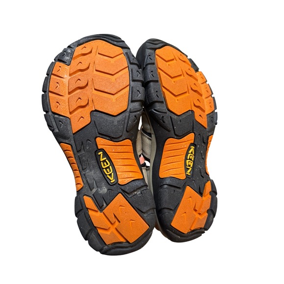 Keen Newport H2 Mens Waterproof Hiking Sandals Tan Orange Outdoor Shoes - Picture 8 of 16